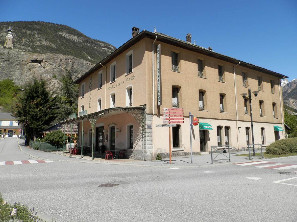 Hotel La Gare LʼArgentière-la-Bessée Eksteriør bilde